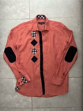 French Designer Maceoo Linen Shirt